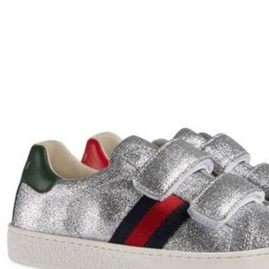 Gucci Children's Ace glitter sneaker